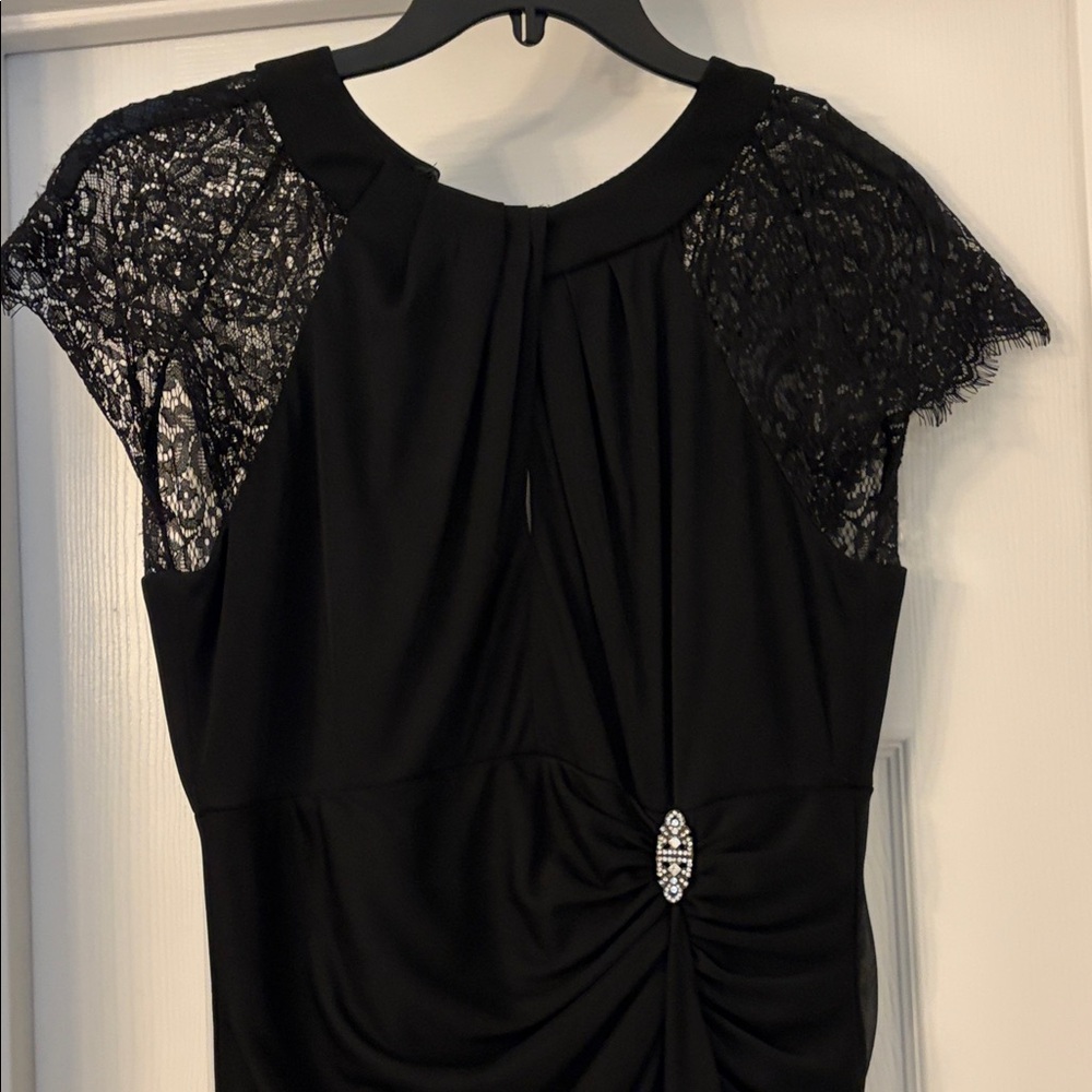 Elegant Black Lace Gown